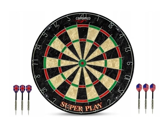 Sisalový terč CARROMCO SUPER PLAY